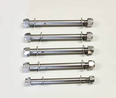 Norton Slimline stainless engine to engine plate bolt kit