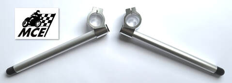 Norton Cafe Racer Alloy Clip-on Handlebars