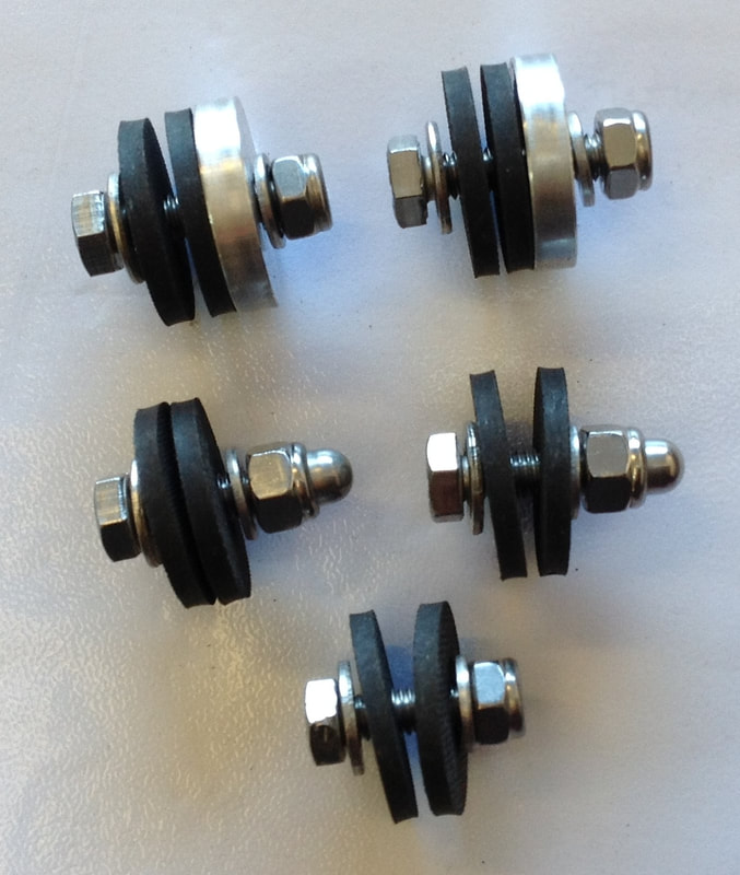 Norton and Triton cafe racer rear mudguard mounting kit